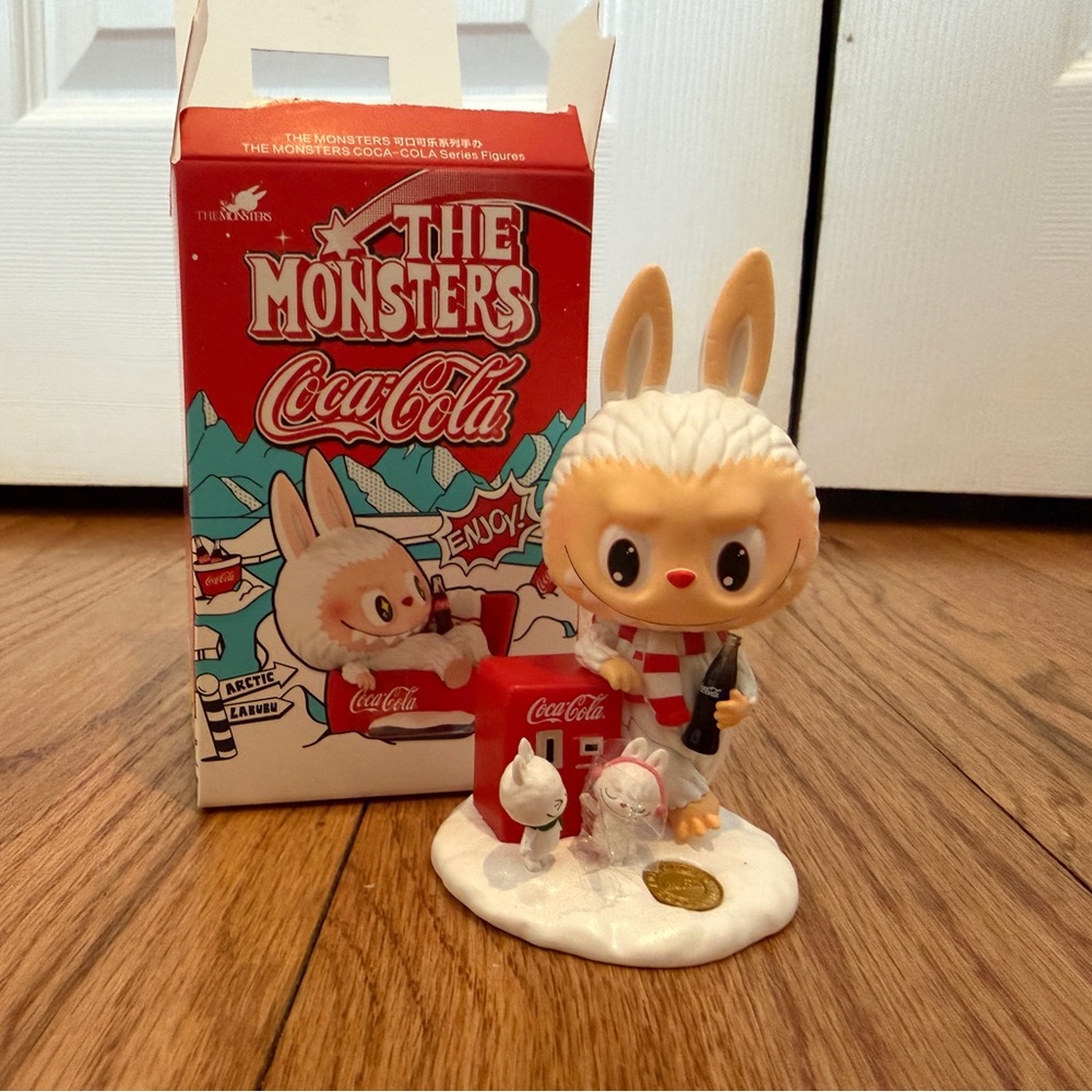 The Monsters Coca Cola “Little Snowman” Figurine - New